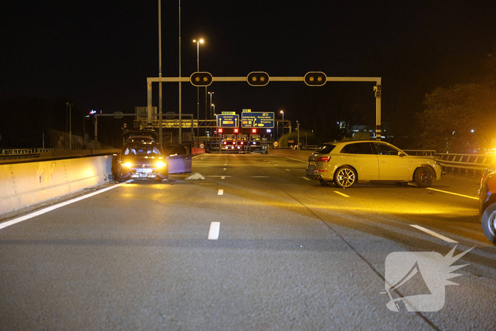 Persoon springt van viaduct bij ruzie na botsing