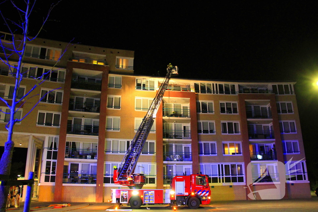 Brand bij ouderencomplex zorgt voor opschaling