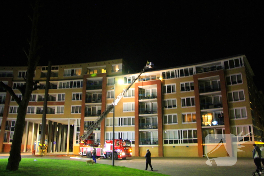Brand bij ouderencomplex zorgt voor opschaling