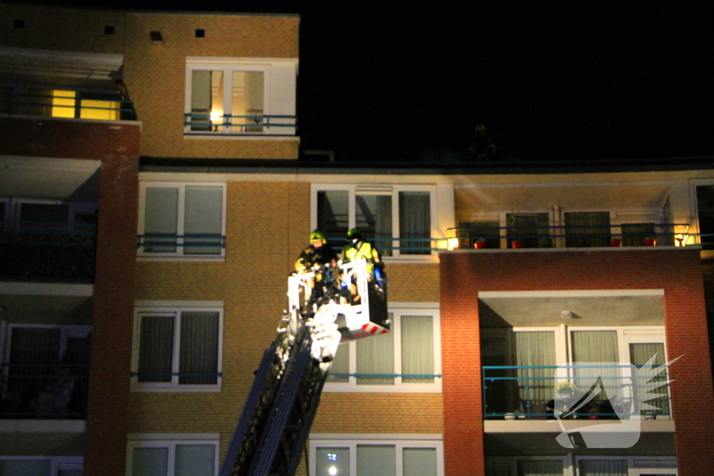 Brand bij ouderencomplex zorgt voor opschaling
