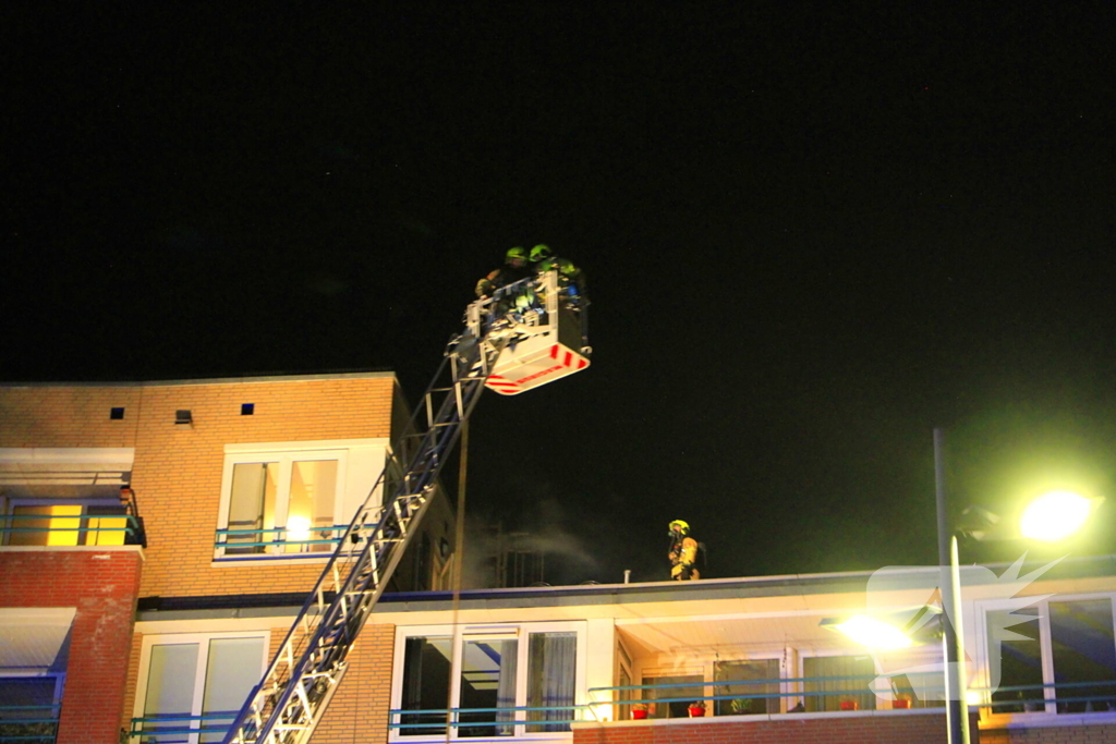 Brand bij ouderencomplex zorgt voor opschaling