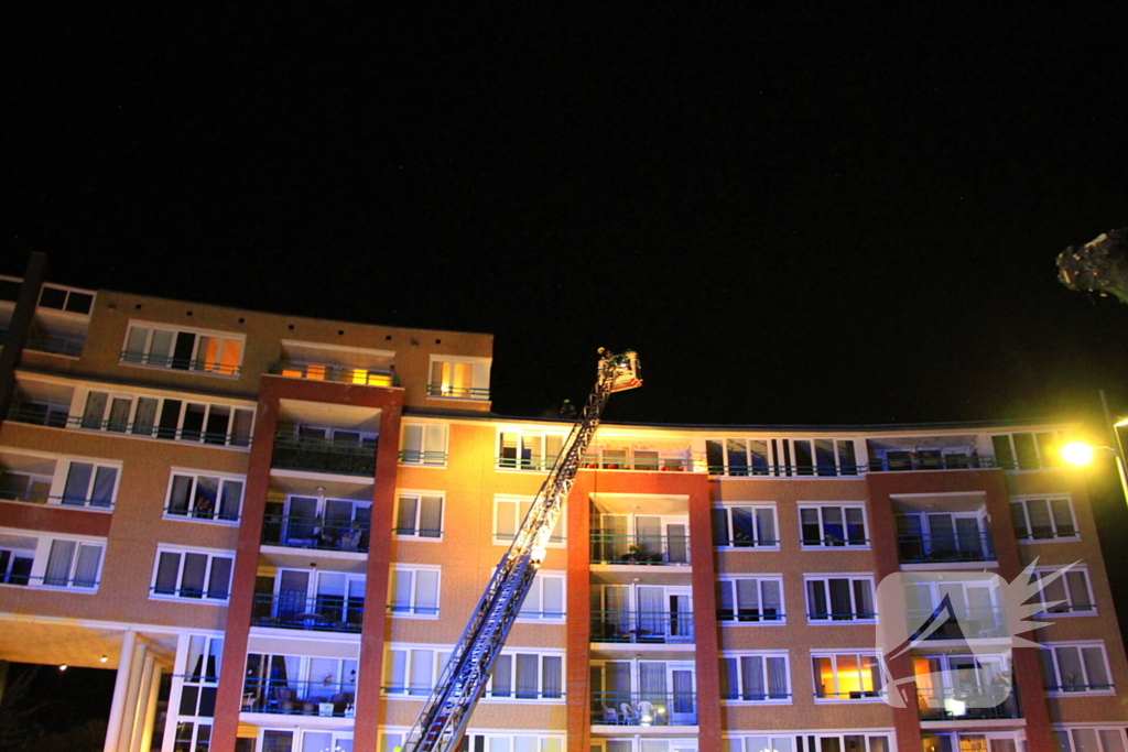 Brand bij ouderencomplex zorgt voor opschaling