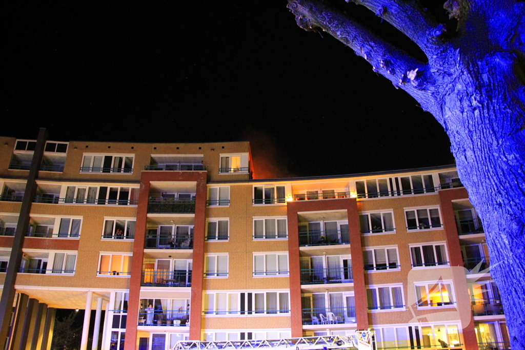 Brand bij ouderencomplex zorgt voor opschaling