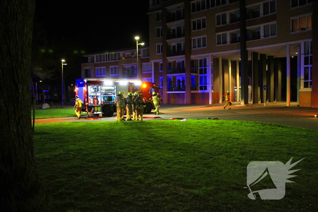Brand bij ouderencomplex zorgt voor opschaling