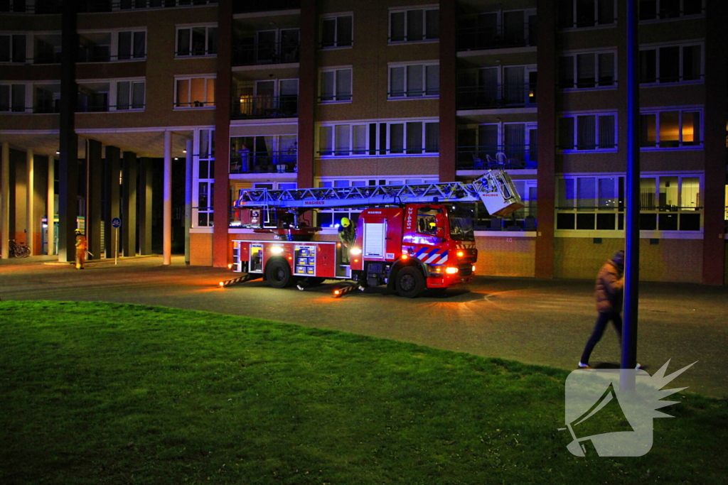 Brand bij ouderencomplex zorgt voor opschaling