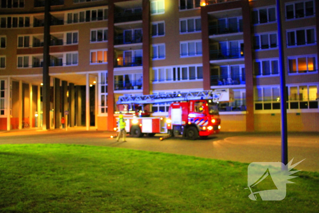 Brand bij ouderencomplex zorgt voor opschaling