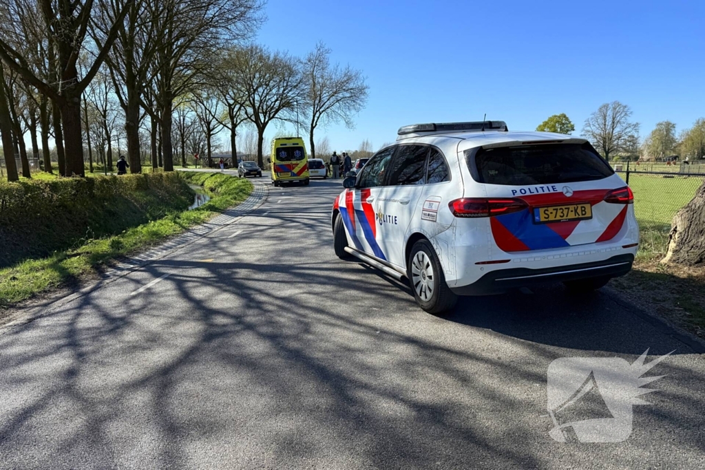 Ongeval tussen motorrijder en automobilist