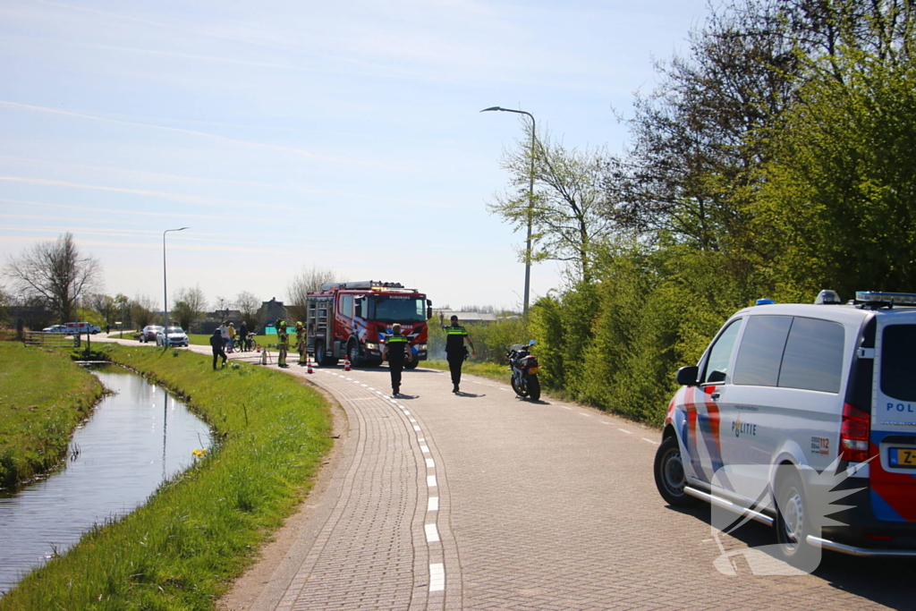 Oldtimer beschadigd door brand