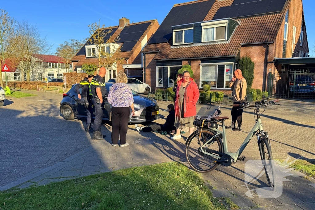 Fietsster gewond bij aanrijding door automobilist
