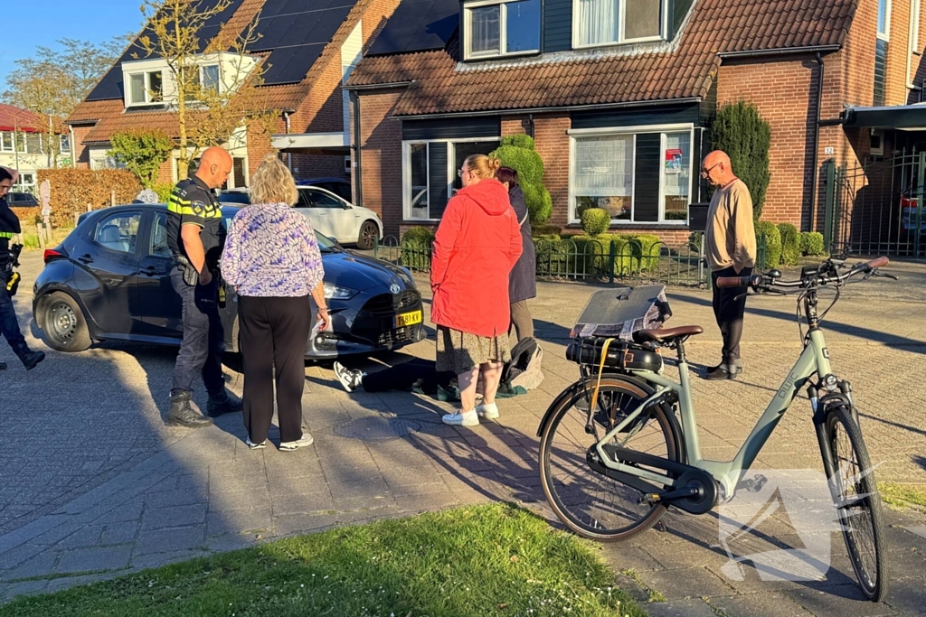 Fietsster gewond bij aanrijding door automobilist