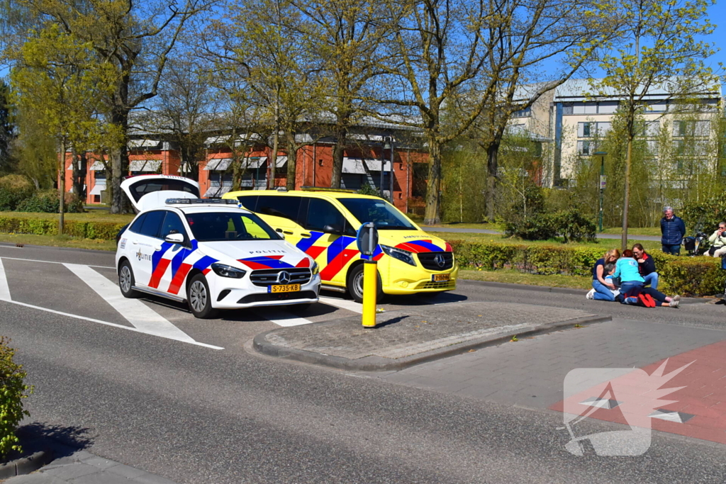 Persoon in rolstoel aangereden door automobilist