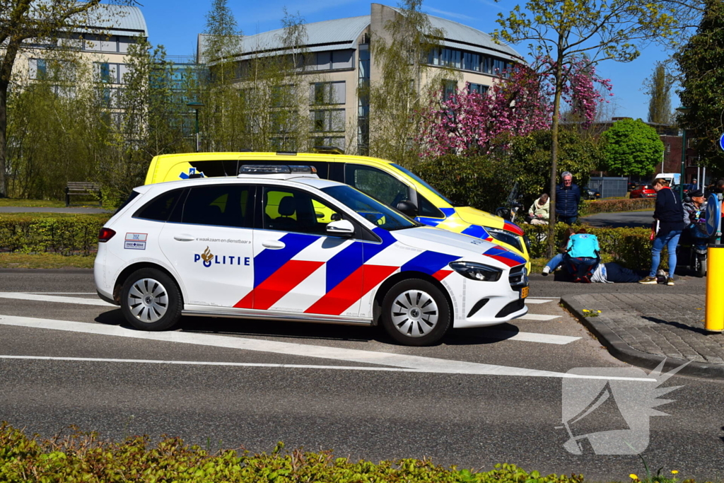 Persoon in rolstoel aangereden door automobilist