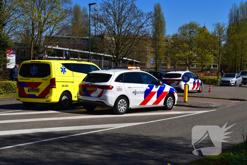 Persoon in rolstoel aangereden door automobilist