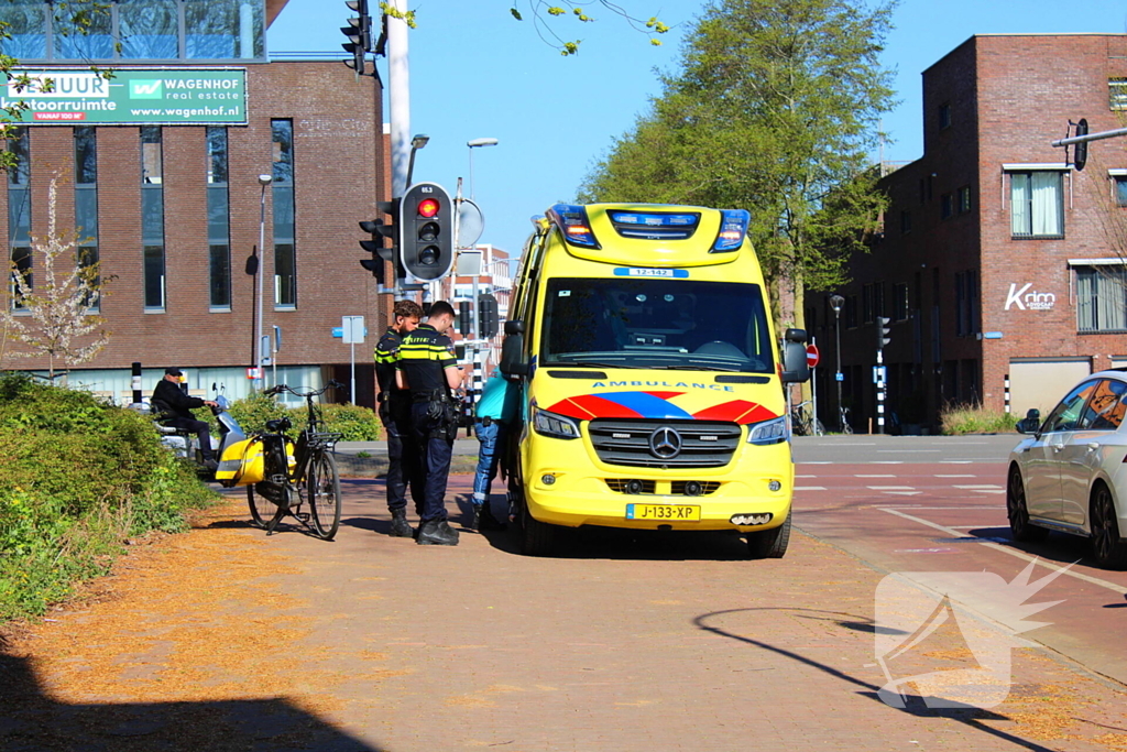 Fietser gewond bij eenzijdig ongeval