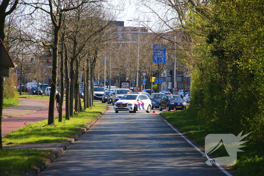 Automobilist klapt op andere automobilist tijdens afhandeling van een aanrijding