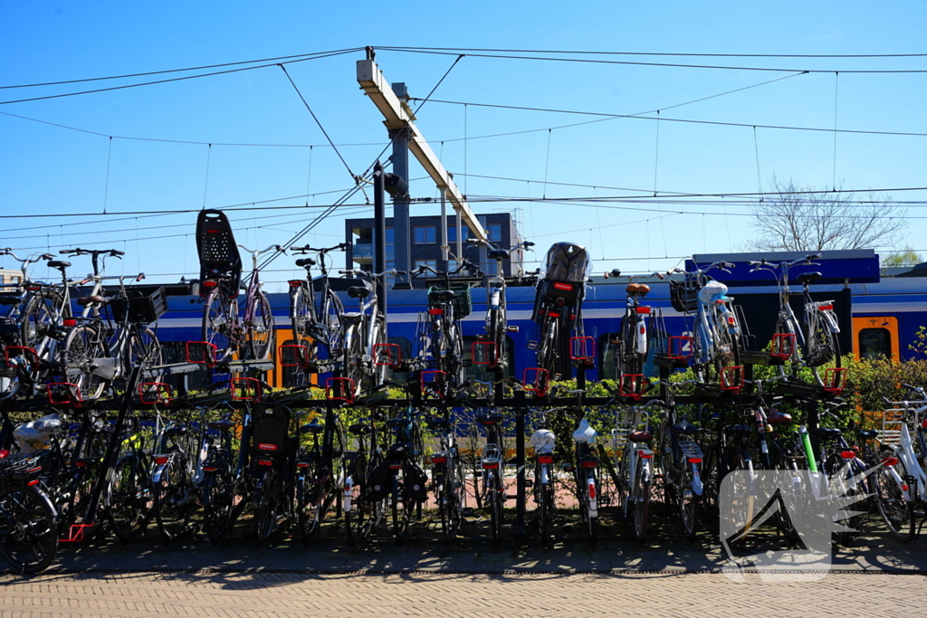 Veel fietsendiefstallen bij station Amersfoort Vathorst