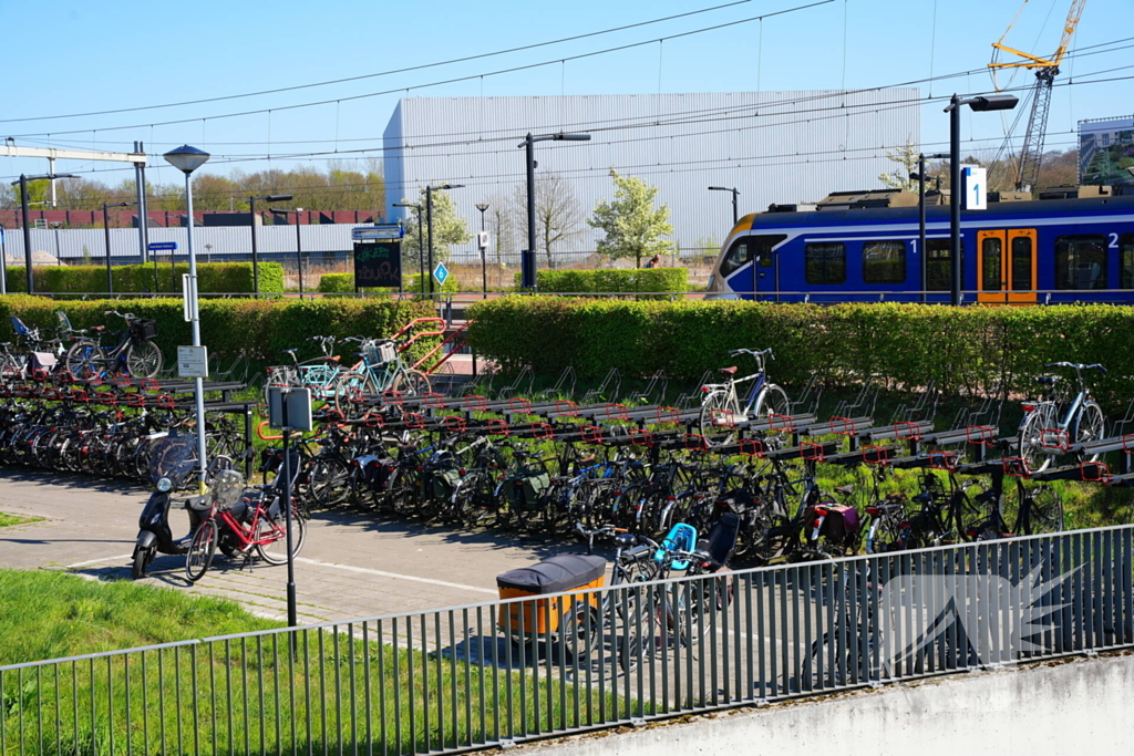 Veel fietsendiefstallen bij station Amersfoort Vathorst