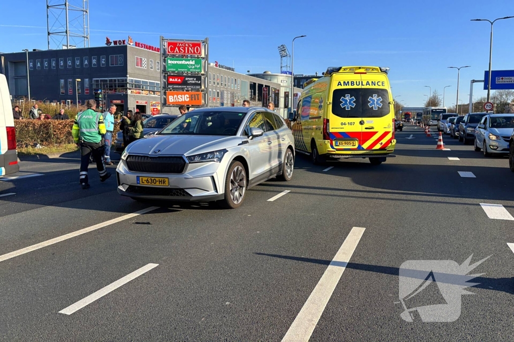 Ongeval tussen meerdere voertuigen