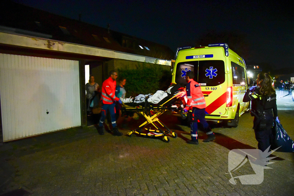 Hulpdiensten groots ingezet voor melding steekpartij, persoon zwaargewond