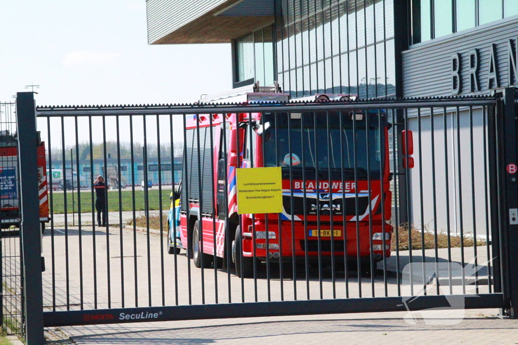 Specialistisch brandweer team ingezet voor scheepsbrand