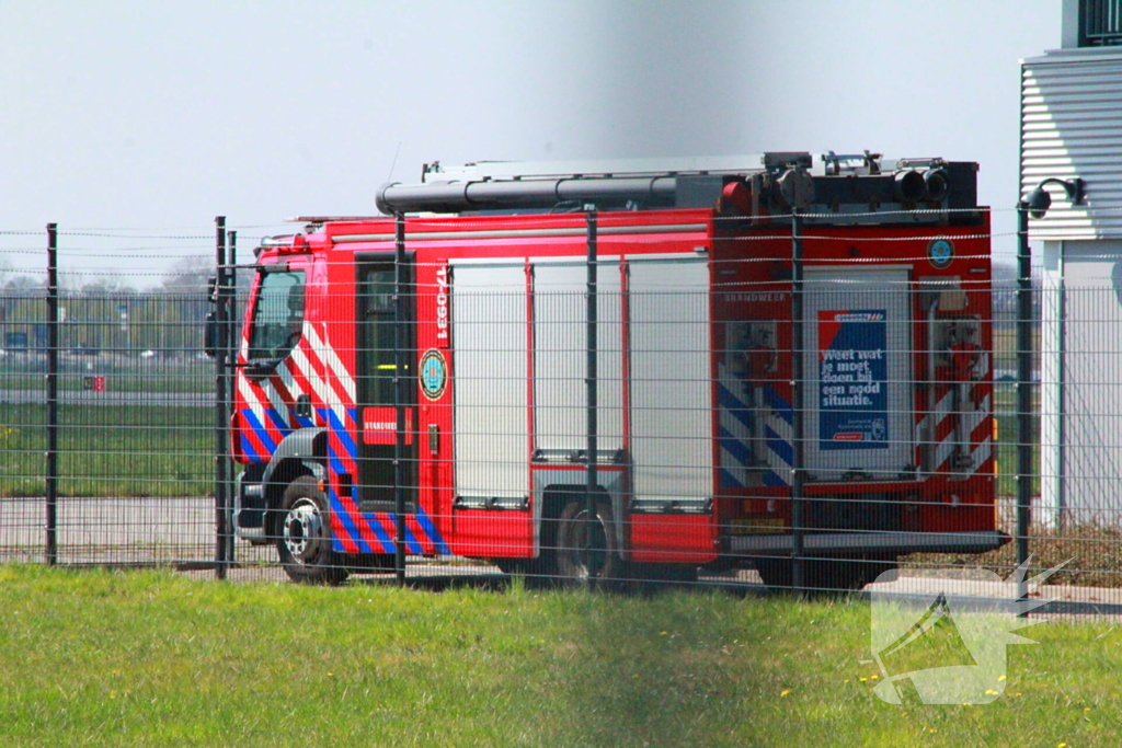Specialistisch brandweer team ingezet voor scheepsbrand