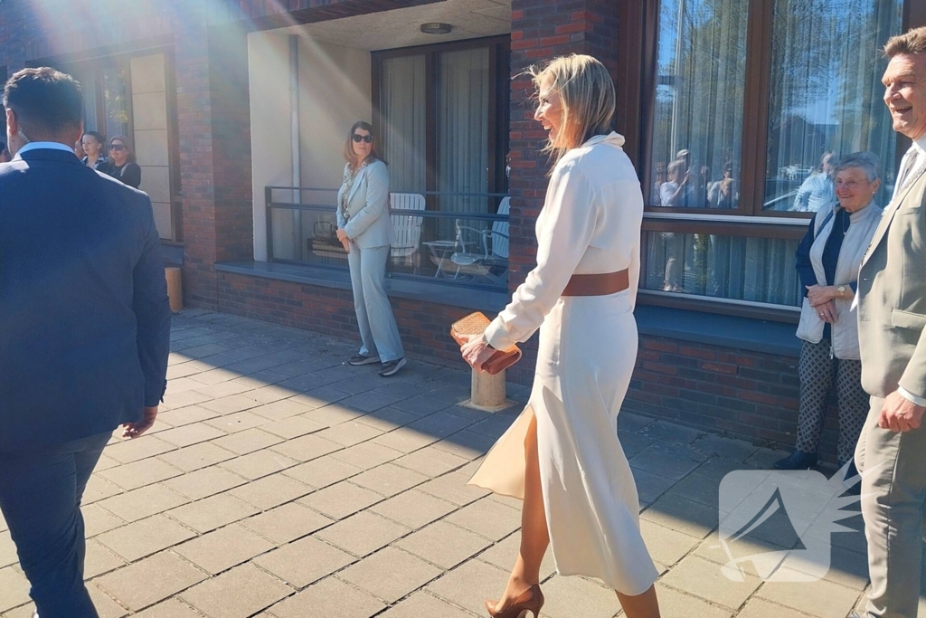 Koningin bezoekt stadsdeel Heerlerbaan voor gesprekken met inwoners en ondernemers