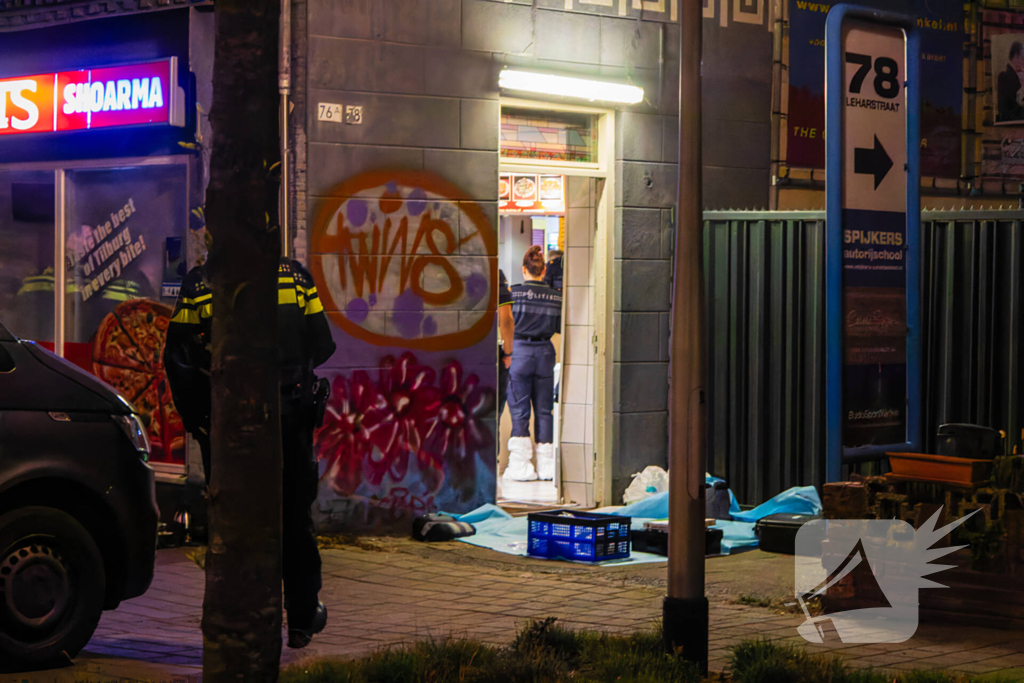 Lichaam aangetroffen in grillroom