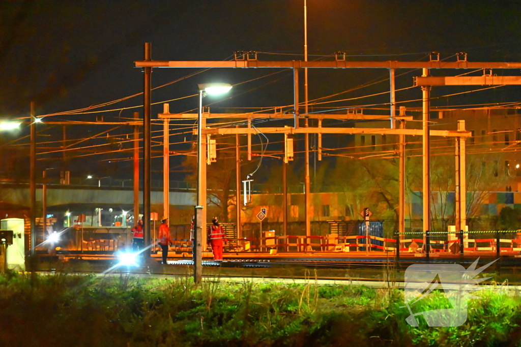 Defecte bovenleiding zorgt voor verstoring