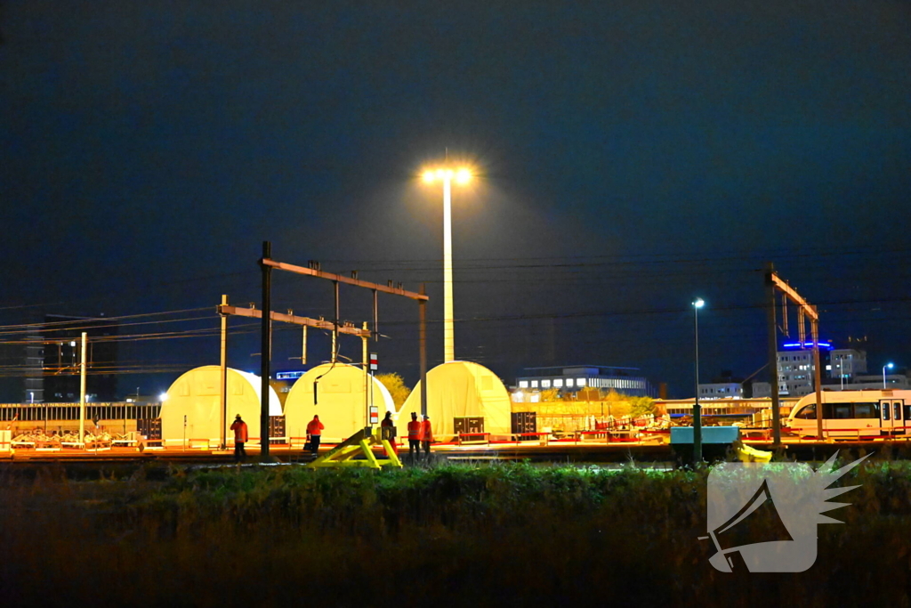 Defecte bovenleiding zorgt voor verstoring