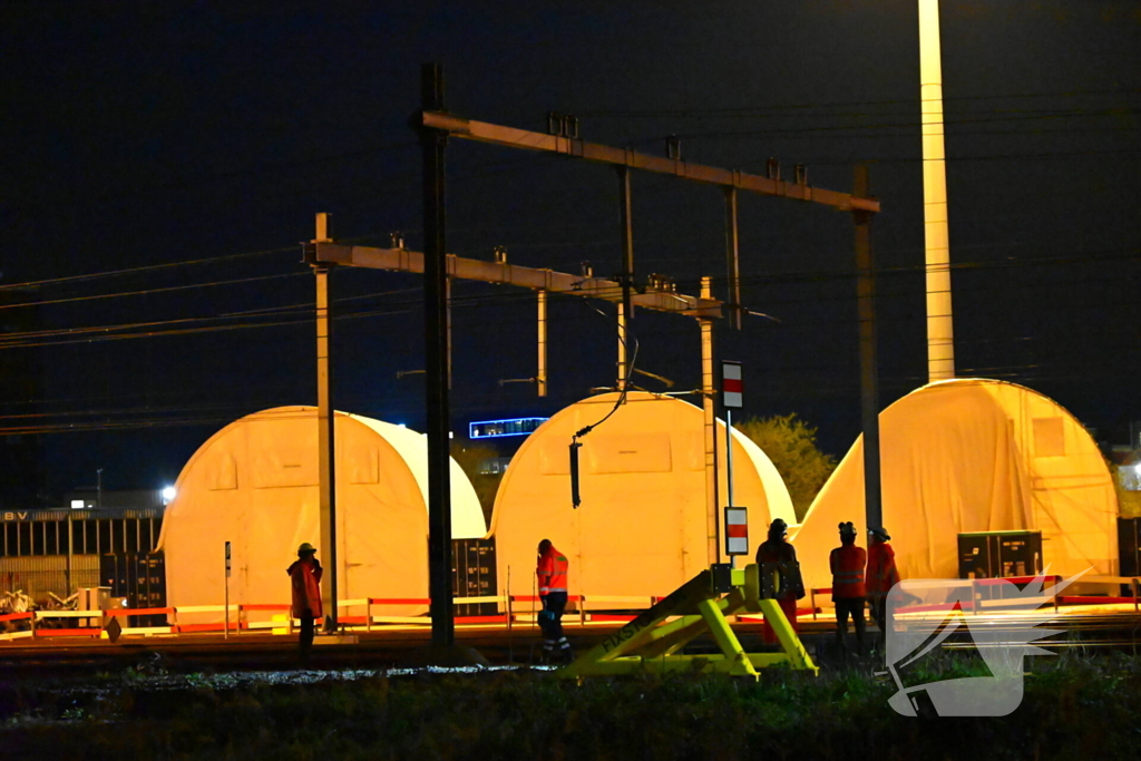 Defecte bovenleiding zorgt voor verstoring