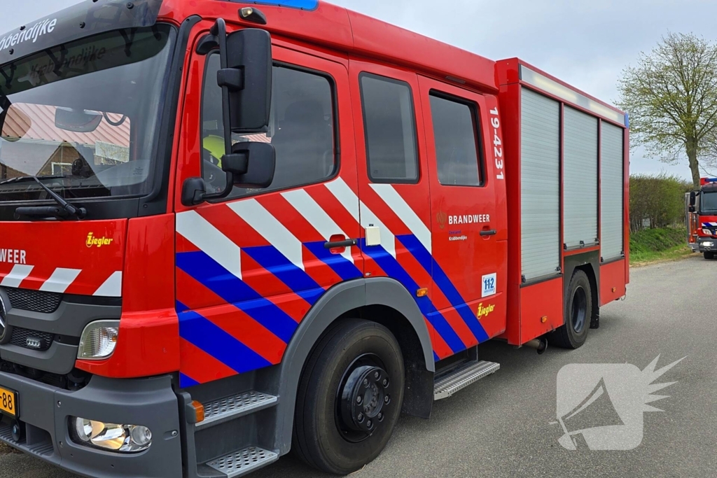 Persoon bekneld geraakt bij incident