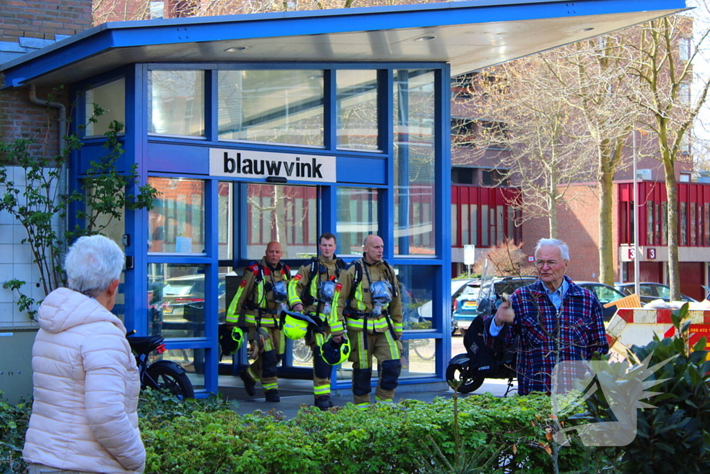 Chemische reactie tijdens schoonmaakwerkzaamheden