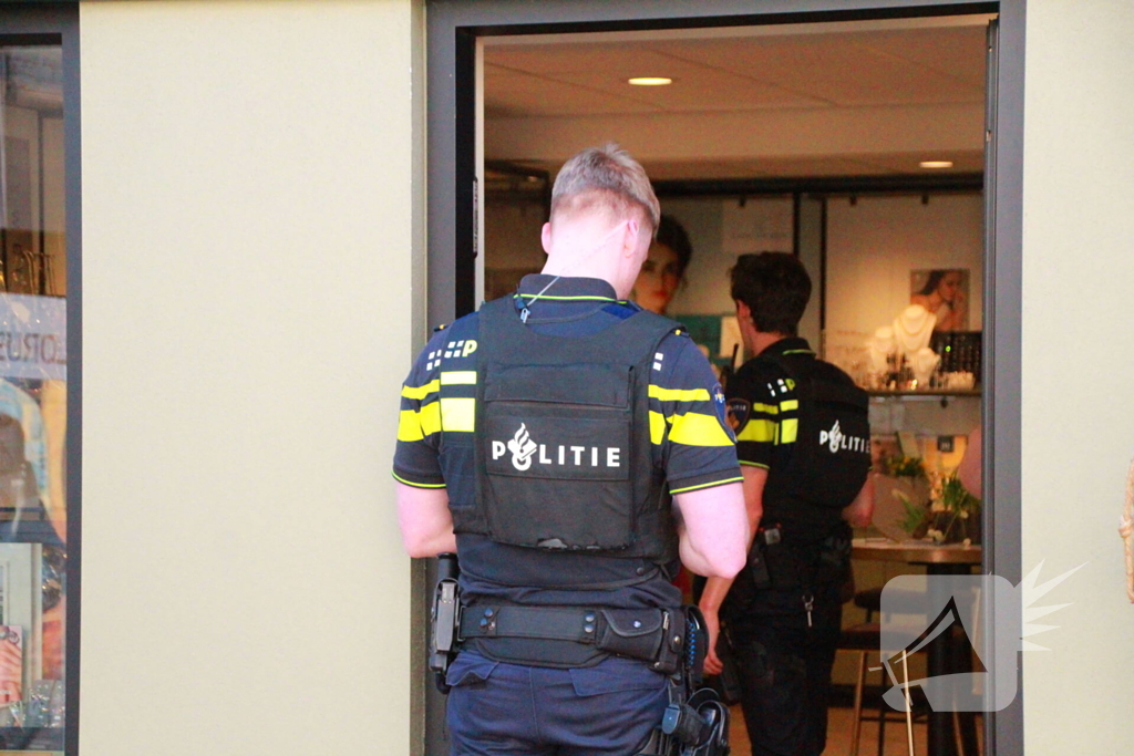 Burgernet-melding na overval op juwelier