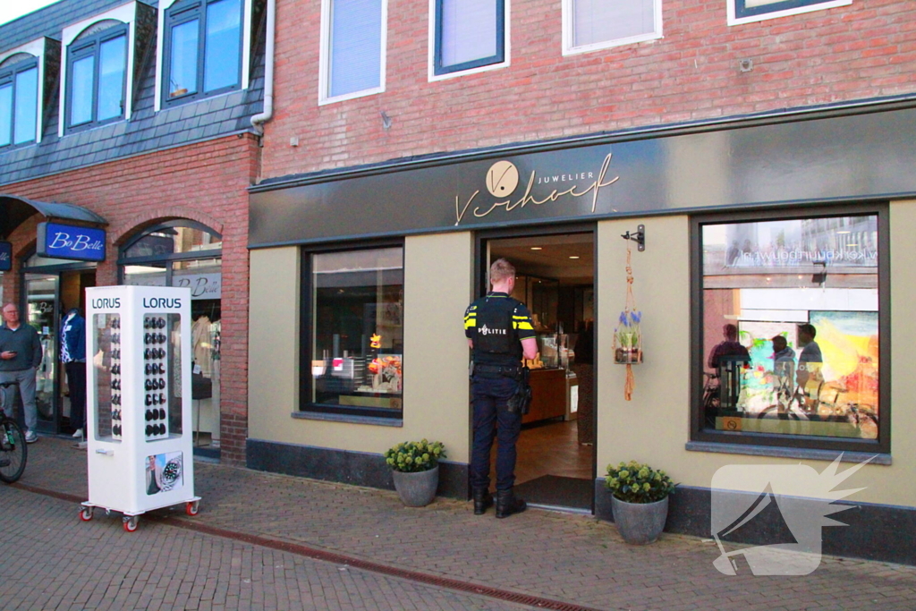 Burgernet-melding na overval op juwelier