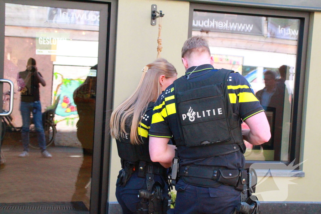 Burgernet-melding na overval op juwelier