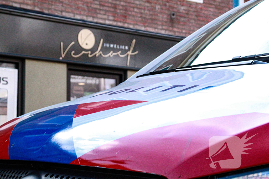 Burgernet-melding na overval op juwelier