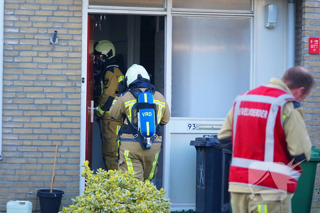 Schade door keukenbrand