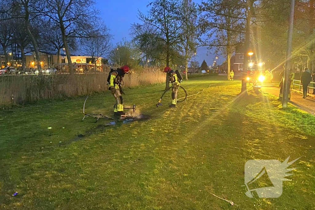 Brandweer ingezet voor buitenbrand