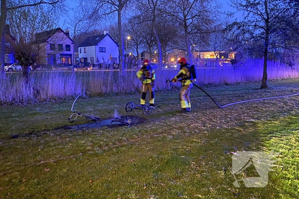 Brandweer ingezet voor buitenbrand