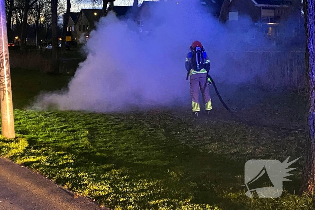 Brandweer ingezet voor buitenbrand