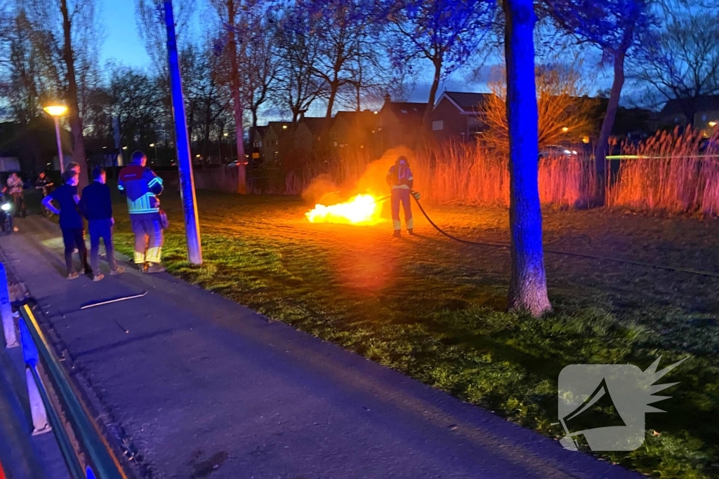 Brandweer ingezet voor buitenbrand
