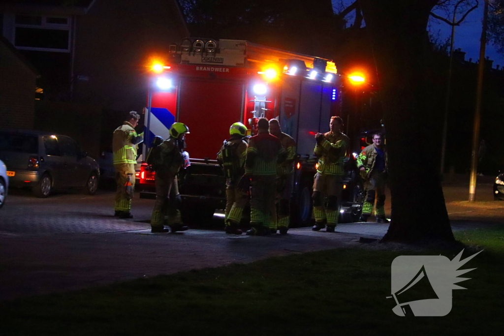 Brandweer ingezet voor brandstichting