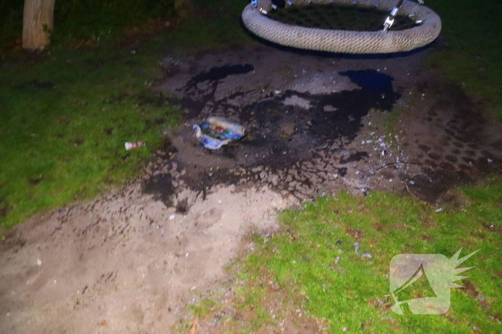 Brandweer ingezet voor brandstichting