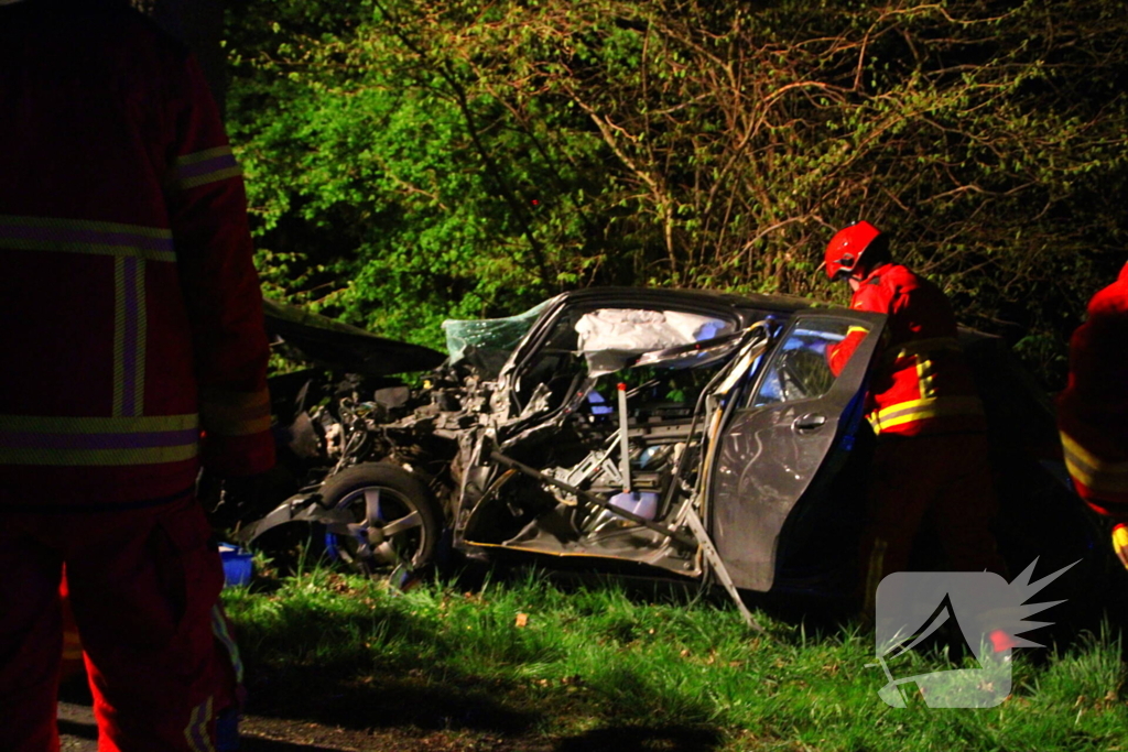 Gewonde bij ongeval tussen auto en trekker