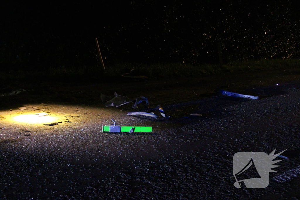 Gewonde bij ongeval tussen auto en trekker