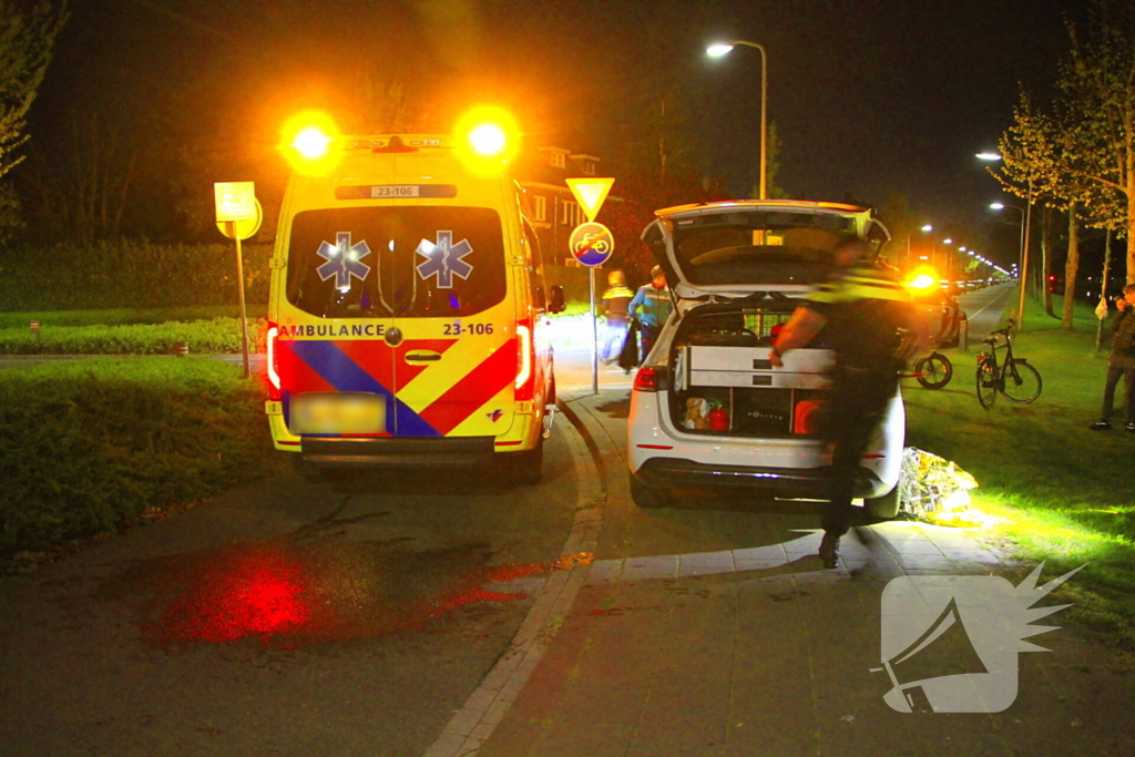 Beschonken fietser rijdt kanaal in