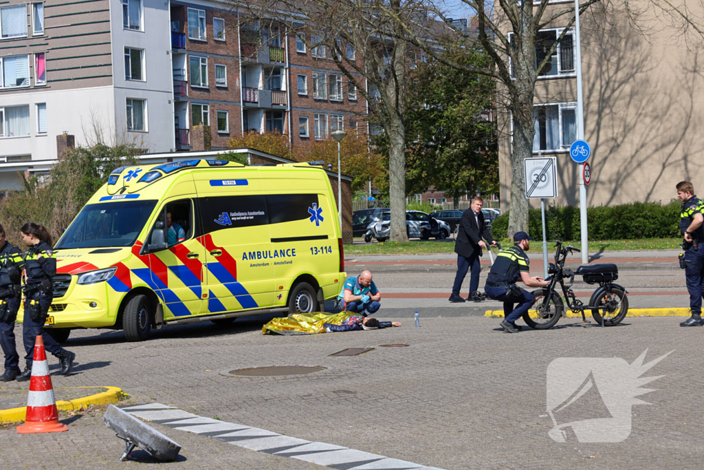 Fatbiker gewond bij aanrijding met automobilist