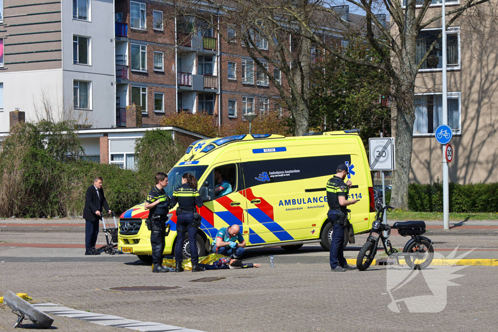Fatbiker gewond bij aanrijding met automobilist