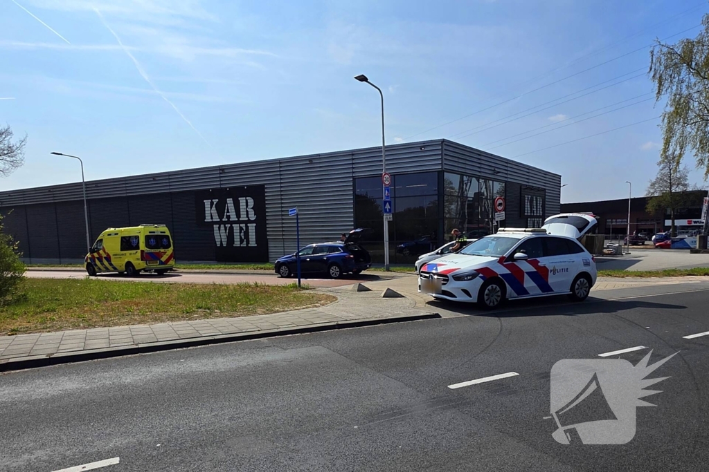 Kop-staartbotsing tussen twee voertuigen