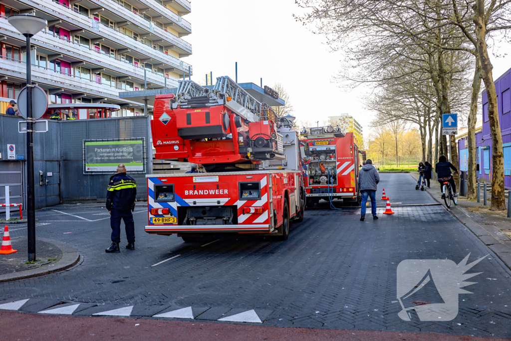 Brandweer ingezet voor brand in flatwoning